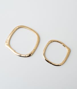 Hammered Effect Misshapen Ring