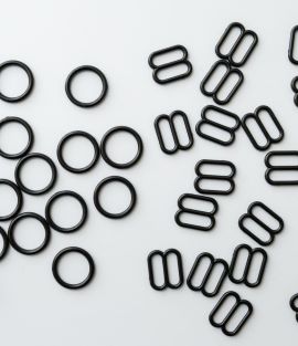 Bra Rings and Sliders Plastic