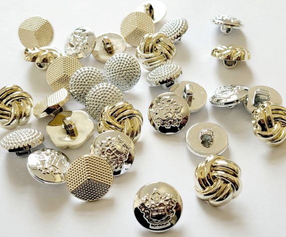 Large ABS Plastic Shank Buttons