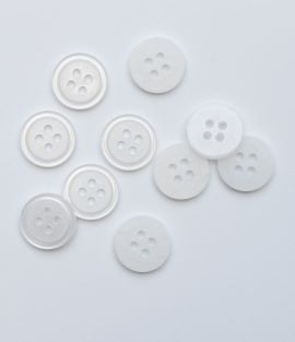 TTB202 4-Hole Ring Edge Shirt Button