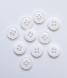 TTB205 4-Hole Ring Edge Shirt Button