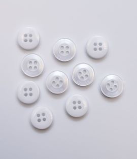 TTB206 4-Hole Ring Edge Shirt Button