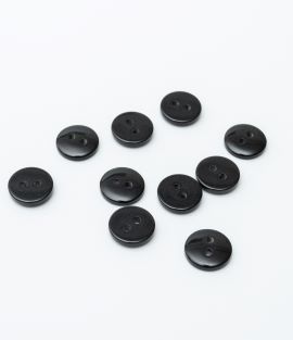 TTB222 2-Hole Shiny Button