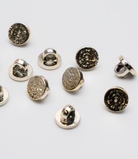TTB261 Hammered Effect Shank Button