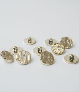TTB283 Textured Misshapen Shank Button