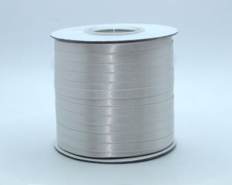 TW107 Blanc de Blanc Satin Ribbon Double Faced 100% Polyester