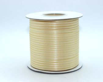 TW108 Buttermilk Satin Ribbon Double Faced 100% Polyester