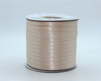 TW110 Nude Satin Ribbon Double Faced 100% Polyester