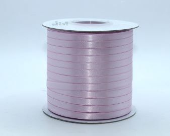 TW112 Icy Pink Satin Ribbon Double Faced 100% Polyester