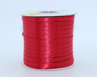 TW138 Ruby Satin Ribbon Double Faced 100% Polyester
