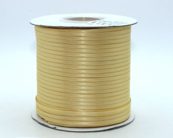 TW157 Chamois Satin Ribbon Double Faced 100% Polyester