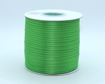 TW160 Bud Green Satin Ribbon Double Faced 100% Polyester