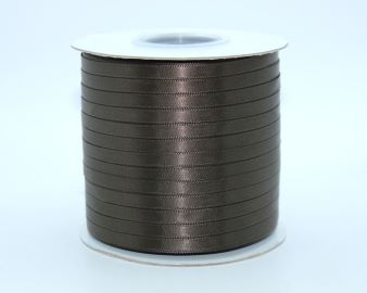 TW169 Dark Olive Satin Ribbon Double Faced 100% Polyester