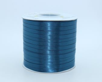 TW189 Military Blue Satin Ribbon Double Faced 100% Polyester