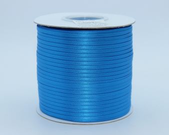 TW194 Aegean Blue Satin Ribbon Double Faced 100% Polyester