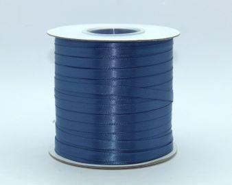 TW197 Smoke Blue Satin Ribbon Double Faced 100% Polyester