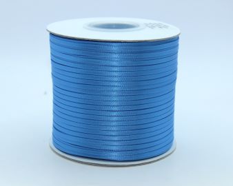 TW200 Porcelain Blue Satin Ribbon Double Faced 100% Polyester