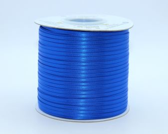 TW203 Electric Blue Satin Ribbon Double Faced 100% Polyester