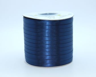 TW205 Peacoat Satin Ribbon Double Faced 100% Polyester