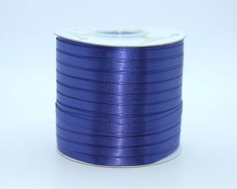 TW211 Ink Blue Satin Ribbon Double Faced 100% Polyester
