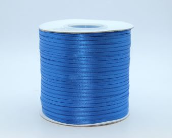 TW212 Batik Blue Satin Ribbon Double Faced 100% Polyester