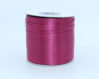 TW235 Red Bud Satin Ribbon Double Faced 100% Polyester