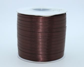 TW249 Cheshnut Satin Ribbon Double Faced 100% Polyester