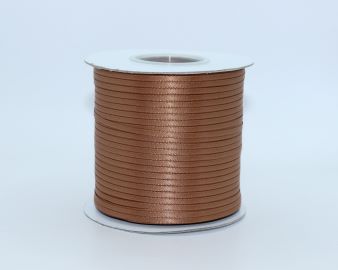 TW255 Chipmunk Satin Ribbon Double Faced 100% Polyester