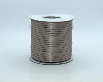 TW262 Taupe Satin Ribbon Double Faced 100% Polyester