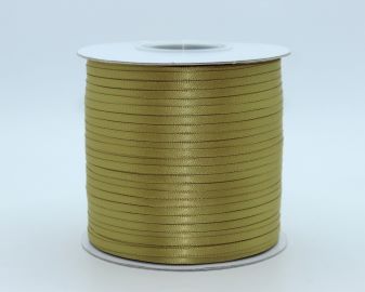 TW270 Golden Olive Satin Ribbon Double Faced 100% Polyester