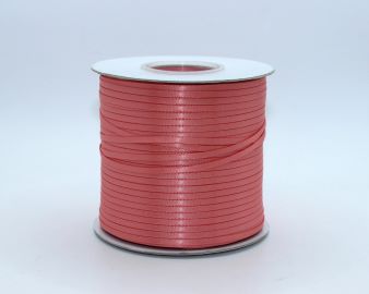 TW277 Lt. Coral Satin Ribbon Double Faced 100% Polyester
